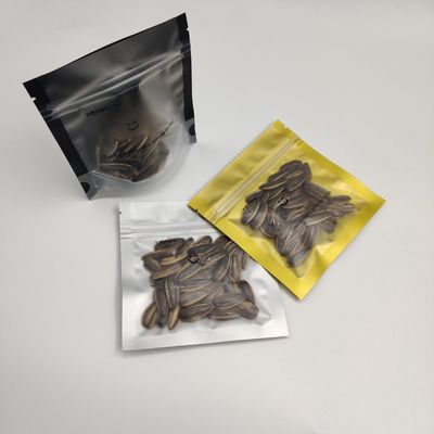 Resealable στάση φερμουάρ επάνω τυπωμένη συσκευασία σακουλών πρόχειρων φαγητών καρυδιών σακουλών στη συνήθεια