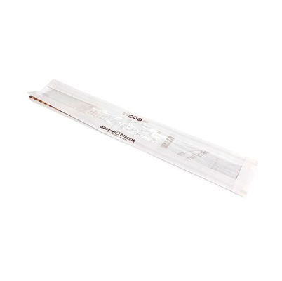 τσάντα συσκευασίας ψωμιού Baguette εγγράφου 580*100*40mm Kraft με το μέσο παράθυρο