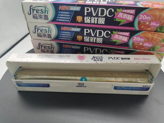 Αντι PVDC ταινιών βαθμού τροφίμων ομίχλης τυλίγοντας περικάλυμμα ταινιών τεντωμάτων εκμετάλλευσης γούστου
