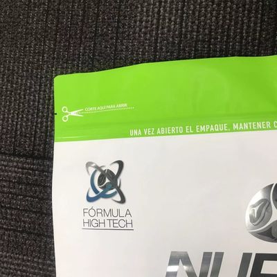 Μεγάλες Gravure βάρους τσάντες συσκευασίας τροφίμων σκυλιών εκτύπωσης 20kg με το φερμουάρ κουμπιών φωτογραφικών διαφανειών