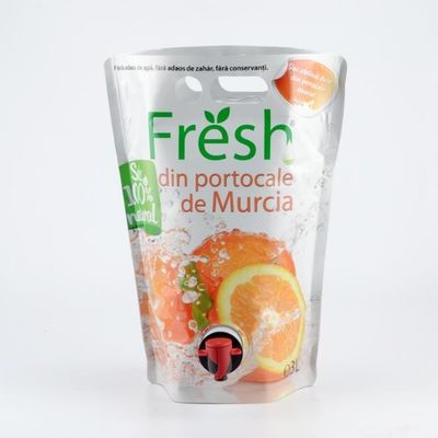 Η πλαστική Juicy υγρή συσκευάζοντας σακούλα ποτών συγκολλά με θερμότητα